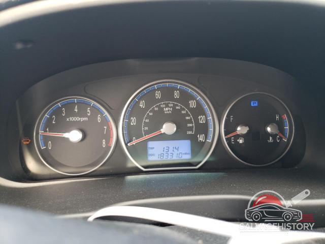 5NMSG73D39H305873 2009 HYUNDAI SANTA FE photo no. 9