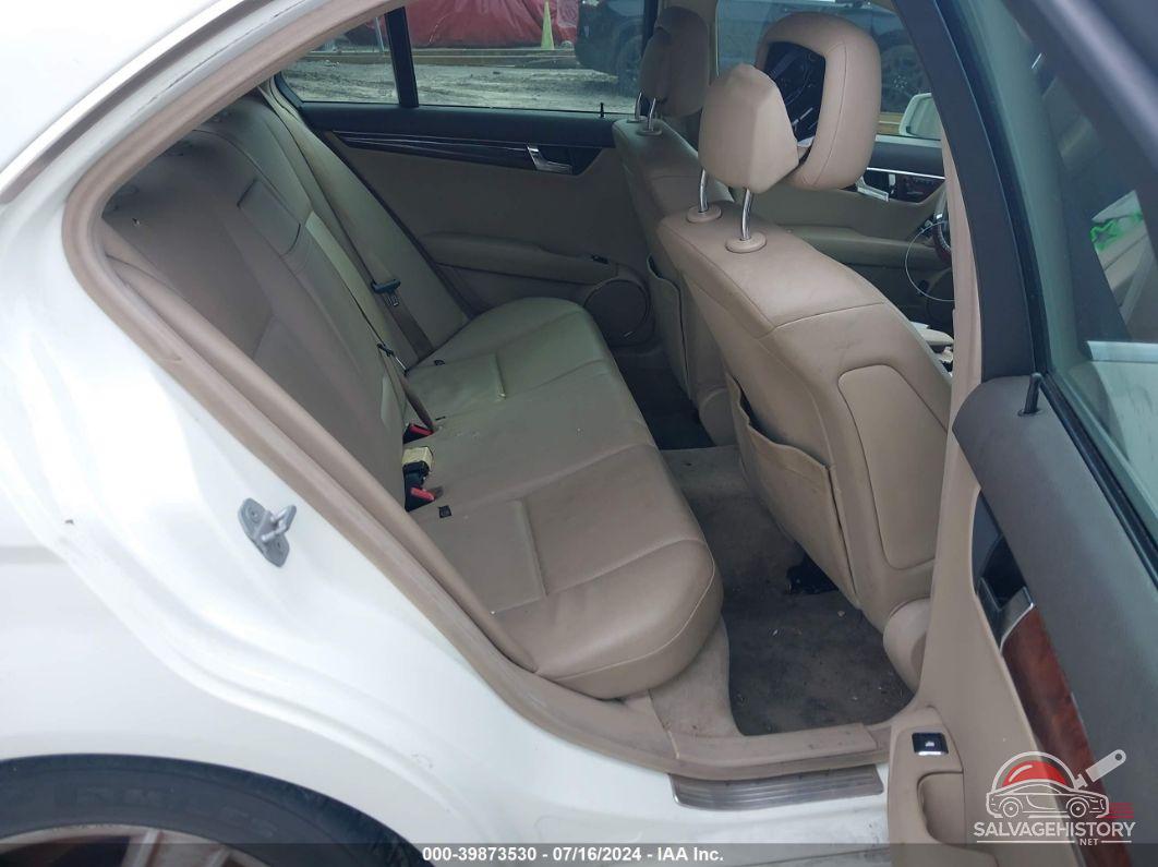 WDDGF8BB1AR090563 2010 MERCEDES-BENZ C-CLASS photo no. 8