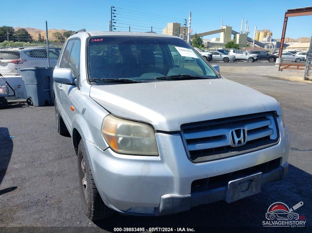 2HKYF18756H556583 2006 HONDA PILOT photo no. 6