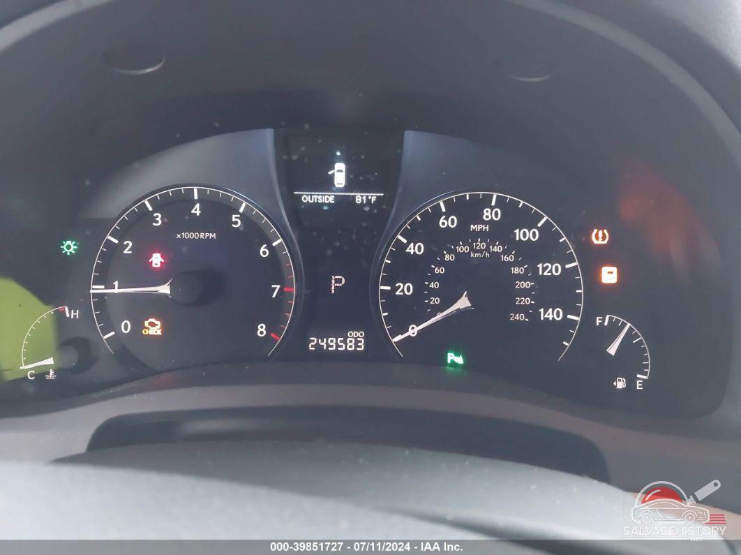 2T2ZK1BA5AC037125 2010 LEXUS RX 350 photo no. 7