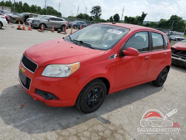 KL1TD6DEXBB134216 2011 CHEVROLET AVEO photo no. 19
