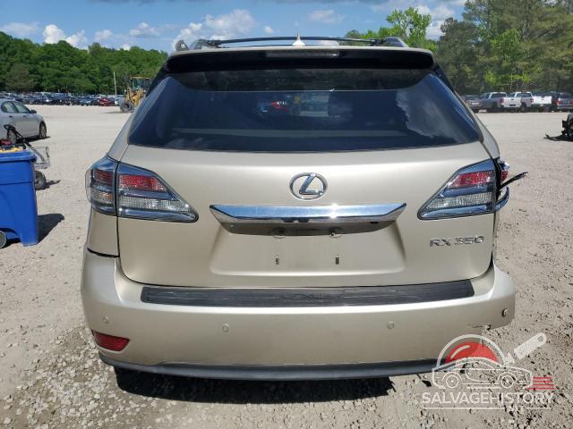 2T2ZK1BA0BC047367 2011 LEXUS RX350 photo no. 6