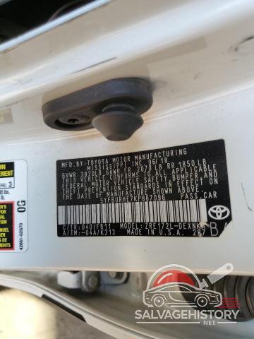 5YFBURHE7KP867096 2019 TOYOTA COROLLA photo no. 12