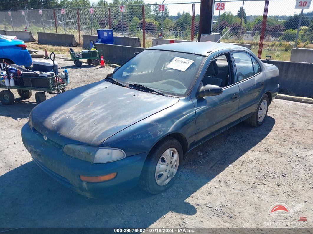 1Y1SK5365RZ038554 1994 GEO PRIZM photo no. 2