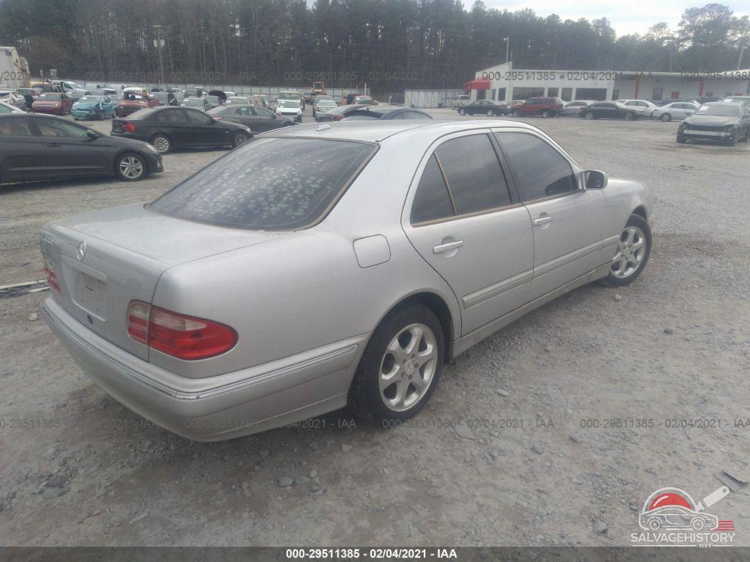 WDBJF65J62B468196 2002 MERCEDES-BENZ E-CLASS photo no. 4