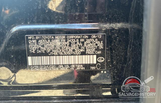JTHBE1BL5D5015320 2013 LEXUS GS350 photo no. 10