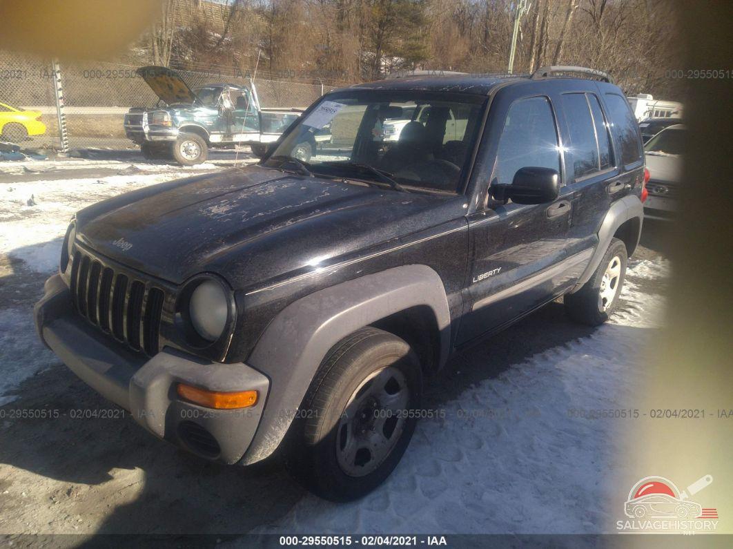 1J4GK48K04W107536 2004 JEEP LIBERTY photo no. 2