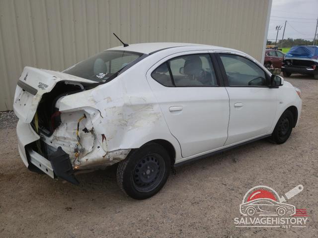 ML32F3FJ1KHF18573 2019 MITSUBISHI MIRAGE photo no. 3