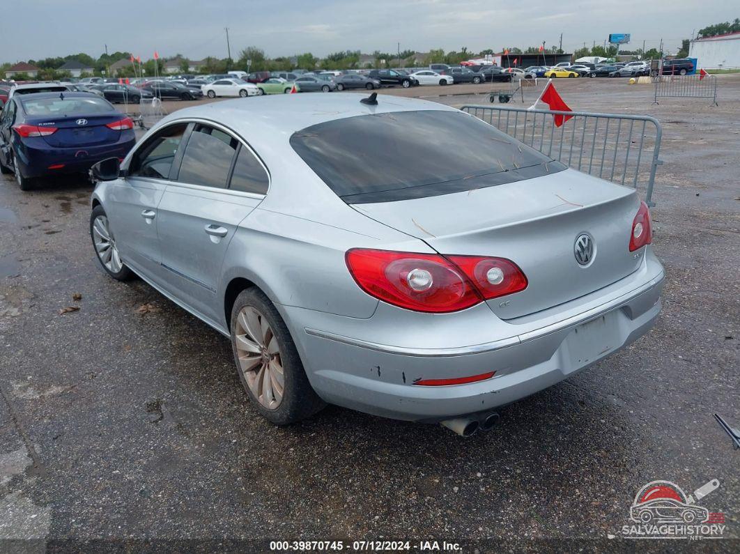 WVWMN7ANXBE717002 2011 VOLKSWAGEN CC photo no. 3