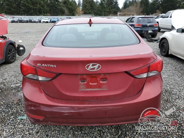 5NPDH4AE0EH529244 2014 HYUNDAI ELANTRA photo no. 6
