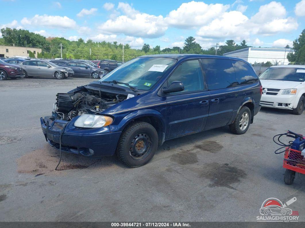 2D4GT44L53R271621 2003 DODGE GRAND CARAVAN photo no. 2