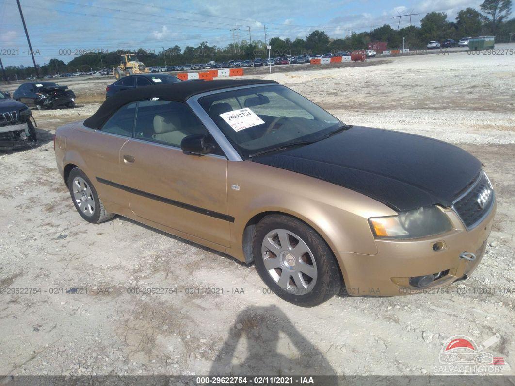 WAUAT48H43K017256 2003 AUDI A4 photo no. 12