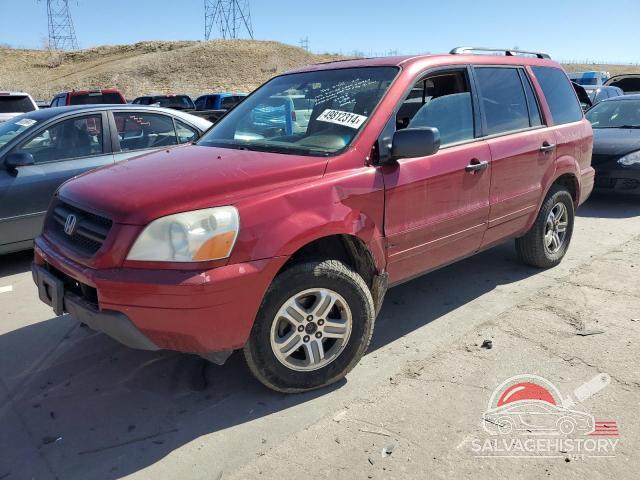 2HKYF18555H536153 2005 HONDA PILOT photo no. 7