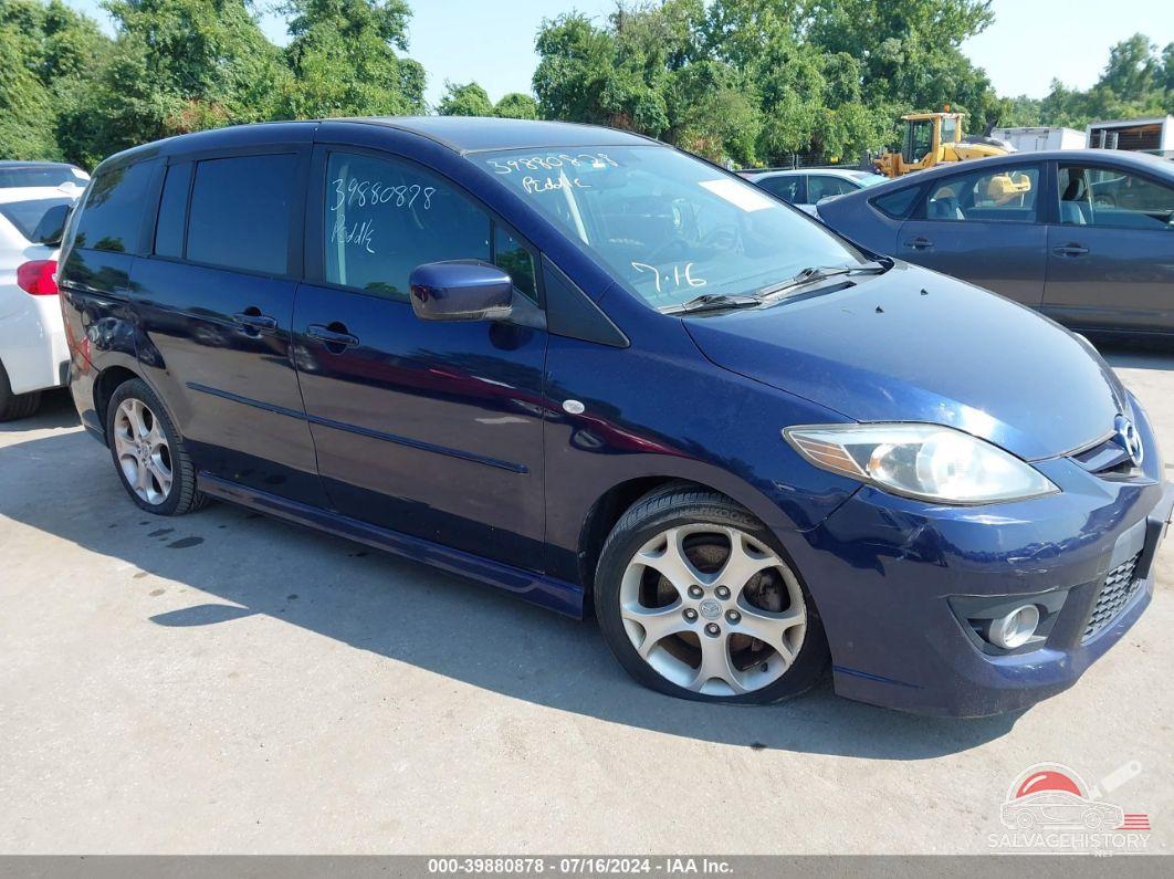 JM1CR29L590337160 2009 MAZDA MAZDA5 photo no. 4