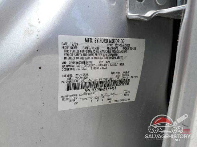 2FMHK6DT0ABA79461 2010 FORD FLEX photo no. 13