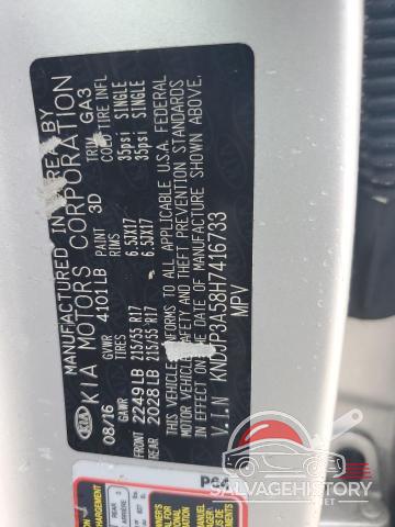 KNDJP3A58H7416733 2017 KIA SOUL photo no. 13