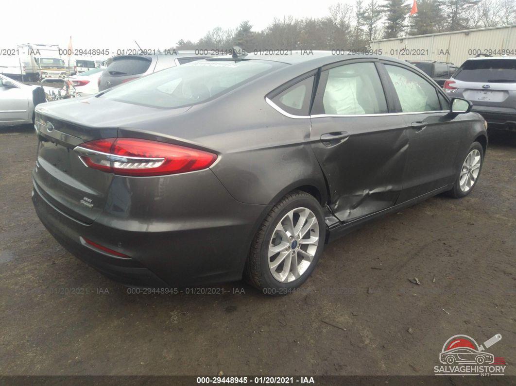 3FA6P0LU3LR142258 2020 FORD FUSION HYBRID photo no. 4
