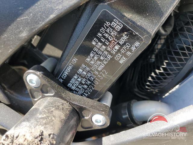 JS1GR7MA2G2101372 2016 SUZUKI GSXR750 photo no. 9