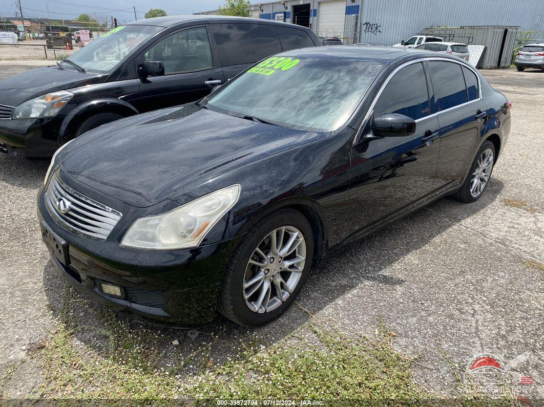 JNKBV61E98M202779 2008 INFINITI G35 photo no. 2