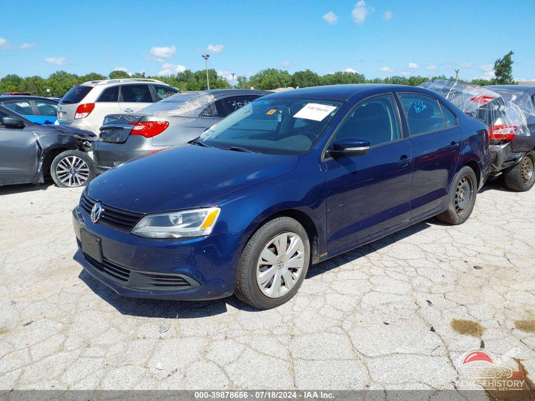 3VWDP7AJ2CM373617 2012 VOLKSWAGEN JETTA photo no. 2