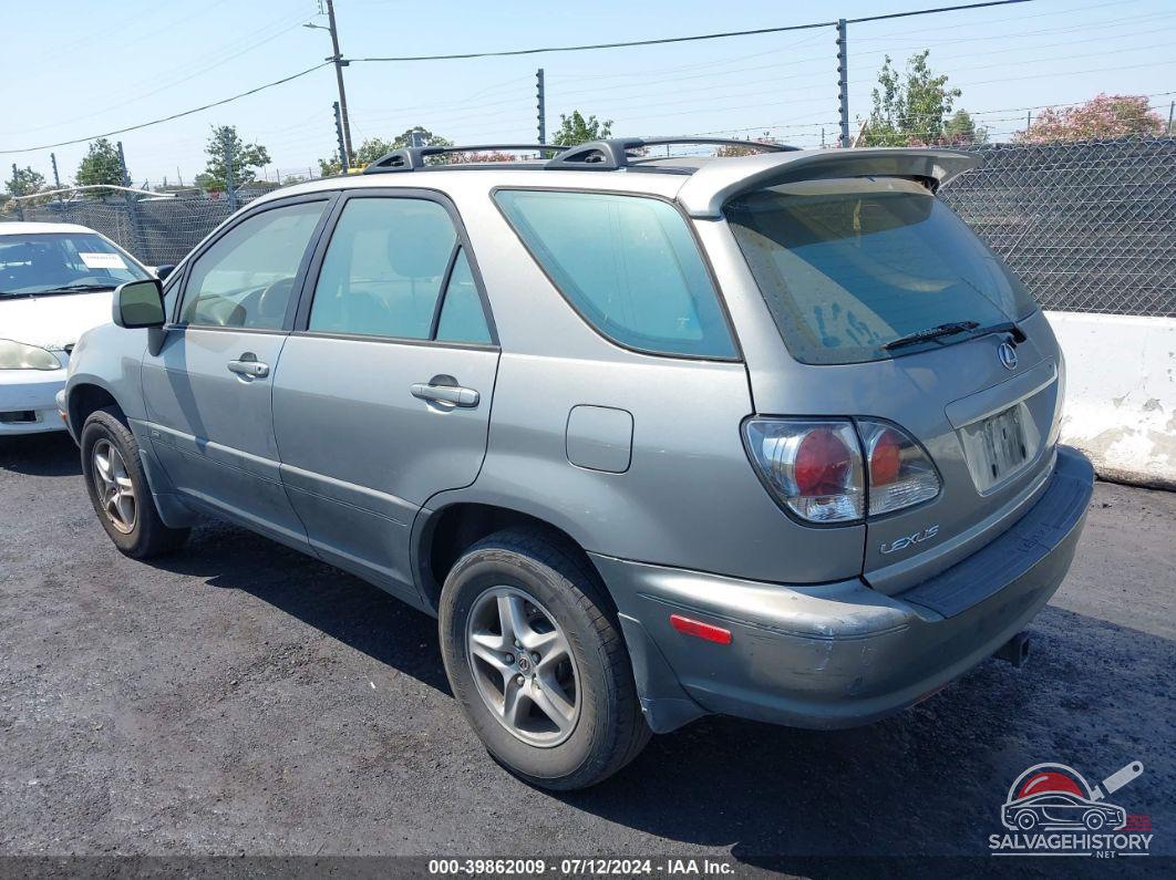 JTJHF10U020282120 2002 LEXUS RX 300 photo no. 3