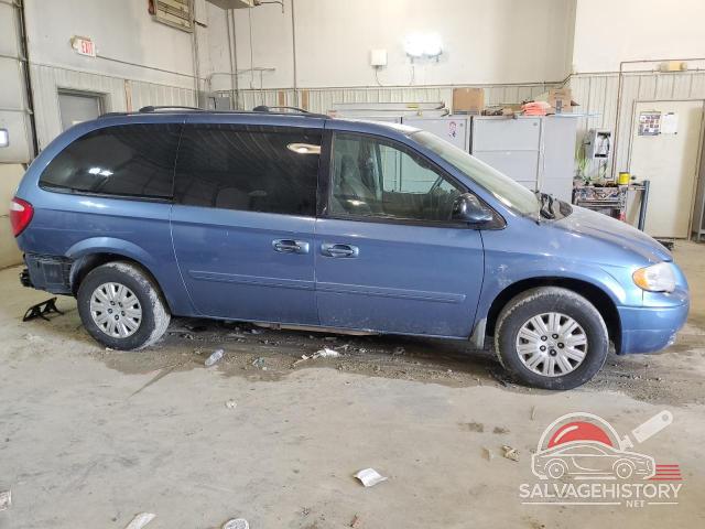 2A4GP44R27R232457 2007 CHRYSLER MINIVAN photo no. 4