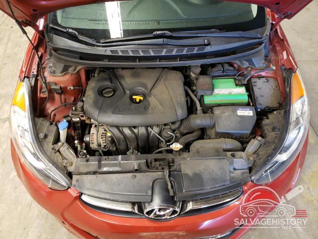 KMHDH4AE1CU356235 2012 HYUNDAI ELANTRA photo no. 11