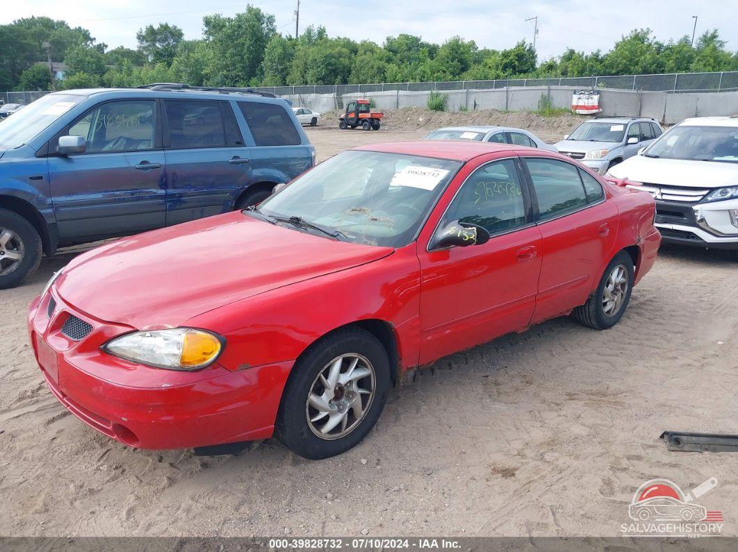 1G2NF52E14M586382 2004 PONTIAC GRAND AM photo no. 2