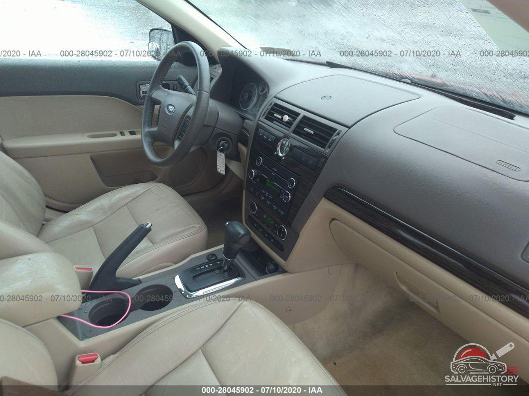 3FAHP08Z59R107582 2009 FORD FUSION photo no. 5