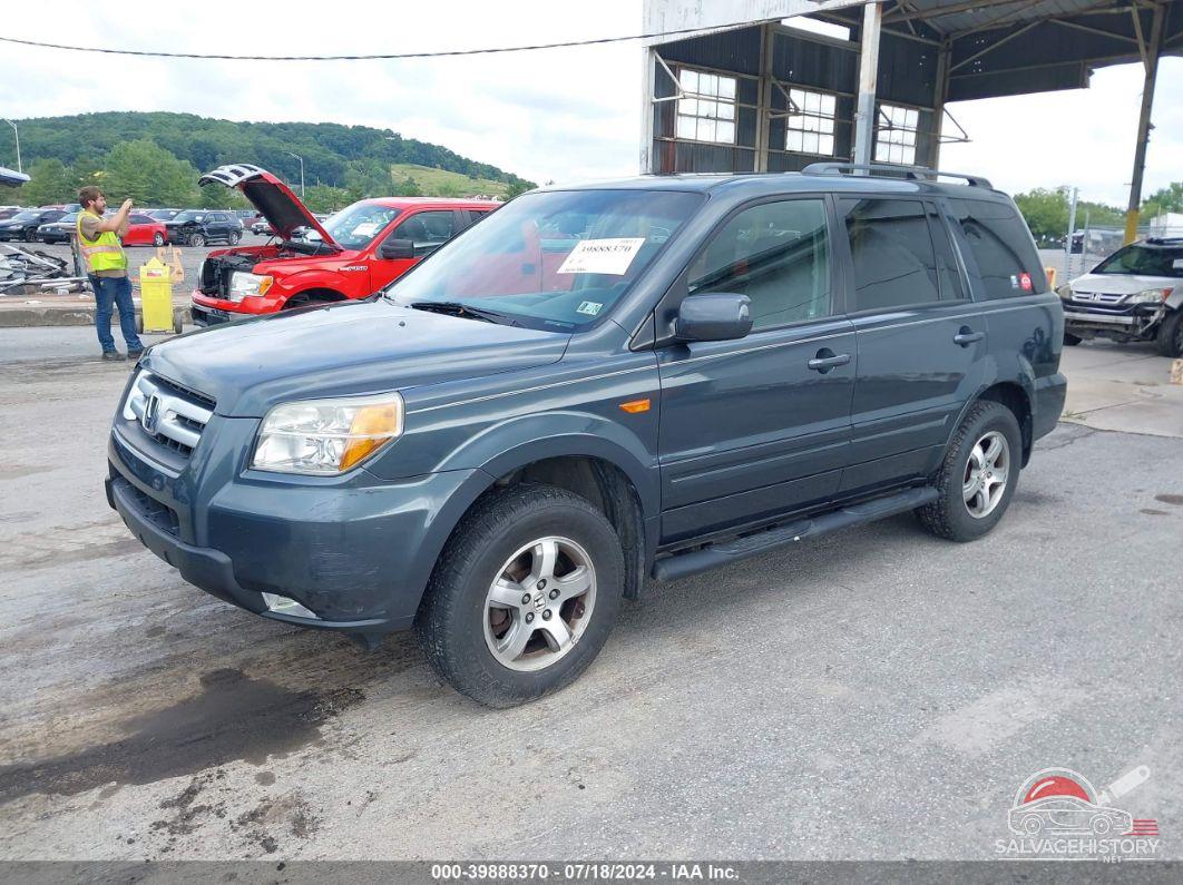 5FNYF18506B027555 2006 HONDA PILOT photo no. 2