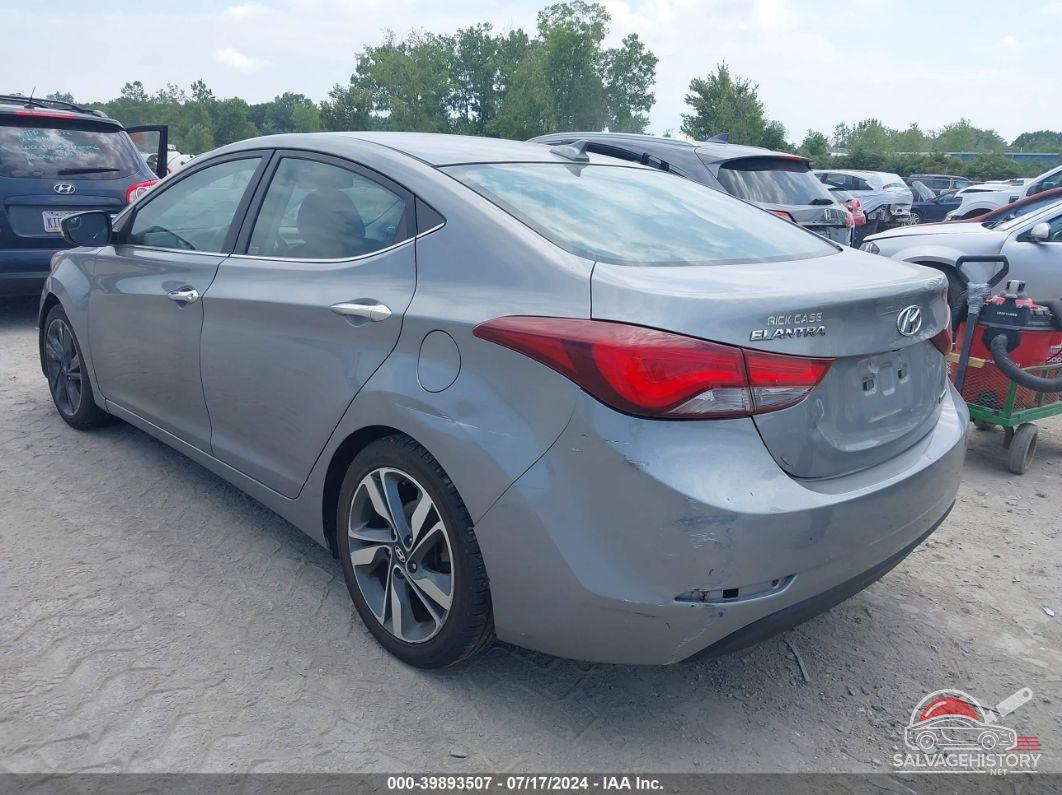 KMHDH4AEXFU394051 2015 HYUNDAI ELANTRA photo no. 3