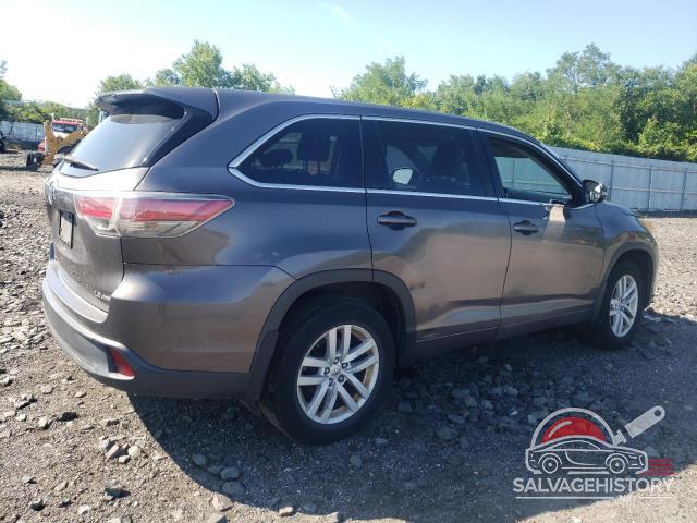 5TDBKRFH0FS195687 2015 TOYOTA HIGHLANDER photo no. 3