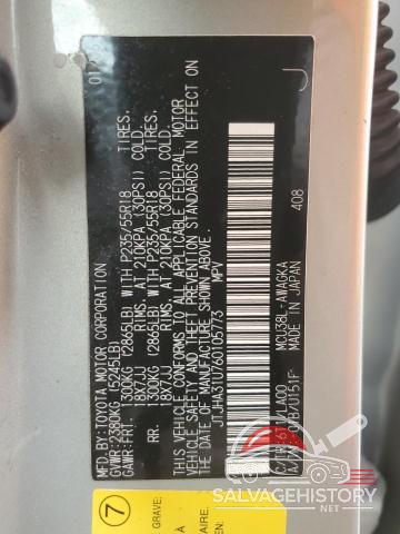 JTJHA31U760105773 2006 LEXUS RX330 photo no. 12