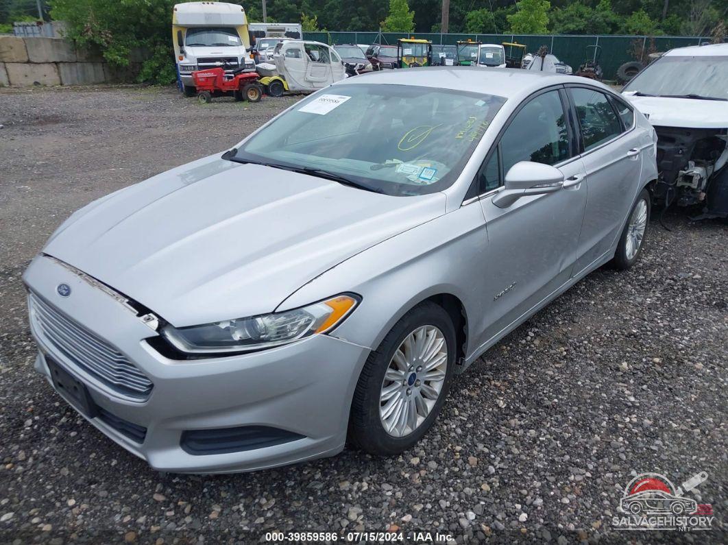 3FA6P0LU7ER381170 2014 FORD FUSION HYBRID photo no. 2