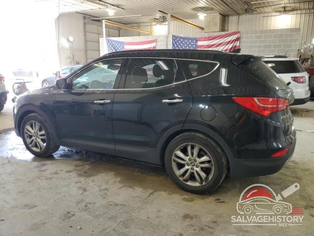5XYZU3LA4DG025355 2013 HYUNDAI SANTA FE photo no. 2