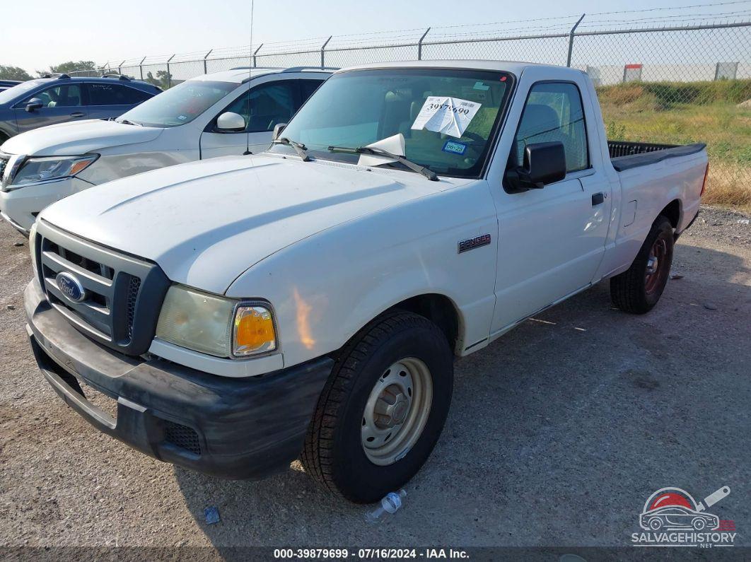 1FTYR10D67PA88054 2007 FORD RANGER photo no. 2