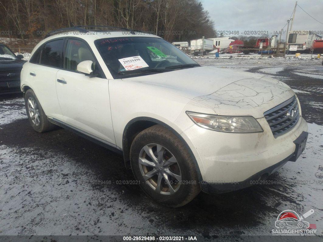 JNRAS08W17X204685 2007 INFINITI FX35 photo no. 9