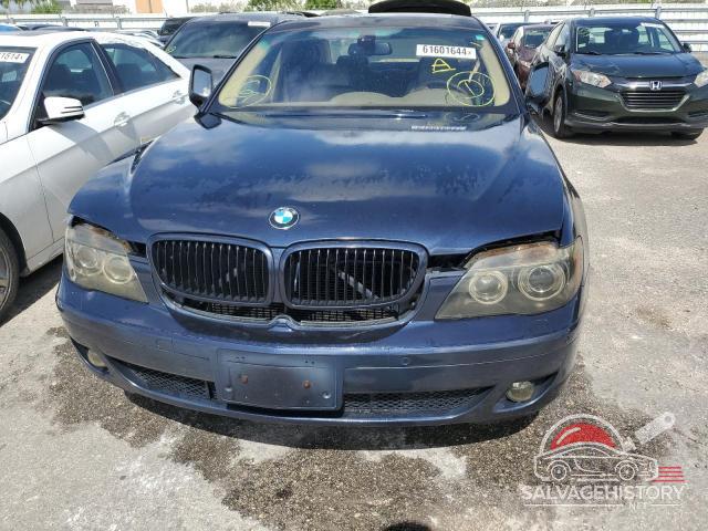 WBAHN83547DT71916 2007 BMW 7 SERIES photo no. 5