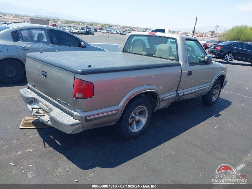1GCCS1445WK243097 1998 CHEVROLET S-10 photo no. 4