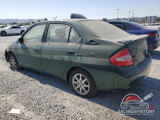 JT2BK18U220059210 2002 TOYOTA PRIUS photo no. 2