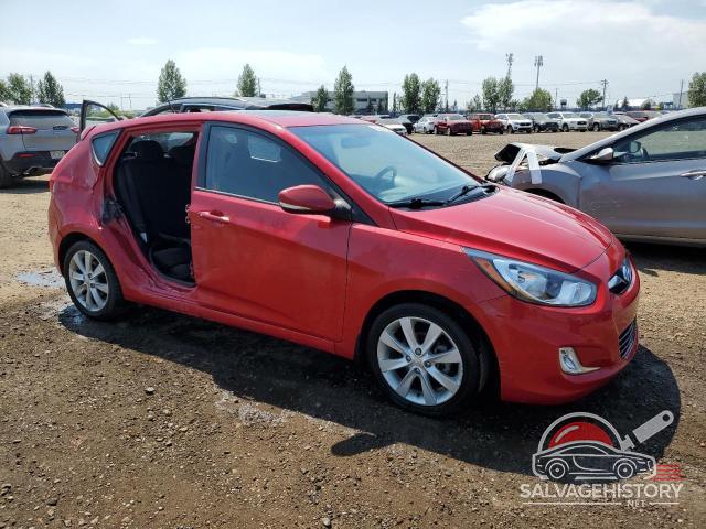 KMHCU5AE8EU161278 2014 HYUNDAI ACCENT photo no. 4
