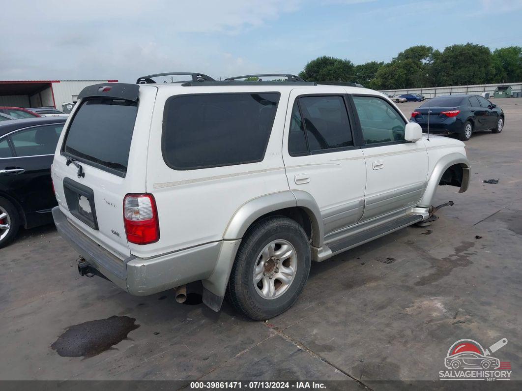 JT3GN87R110209353 2001 TOYOTA 4RUNNER photo no. 4