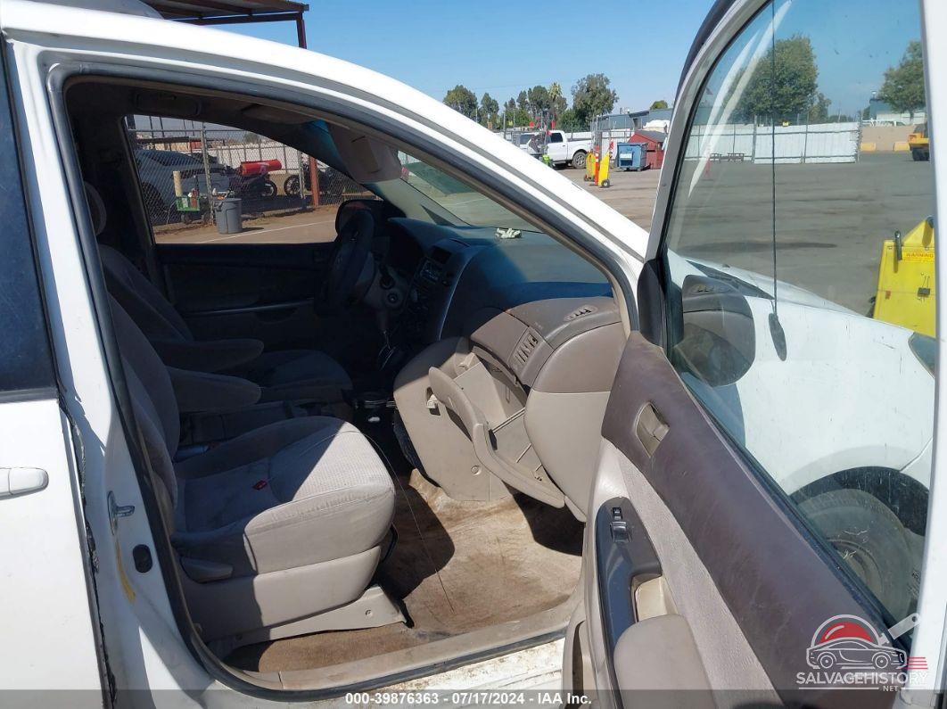 5TDZK23C28S156729 2008 TOYOTA SIENNA photo no. 5