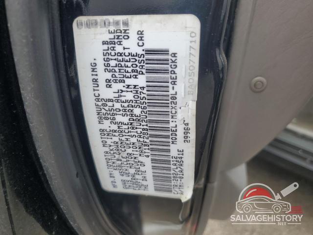 4T1BF28B12U265574 2002 TOYOTA AVALON photo no. 12
