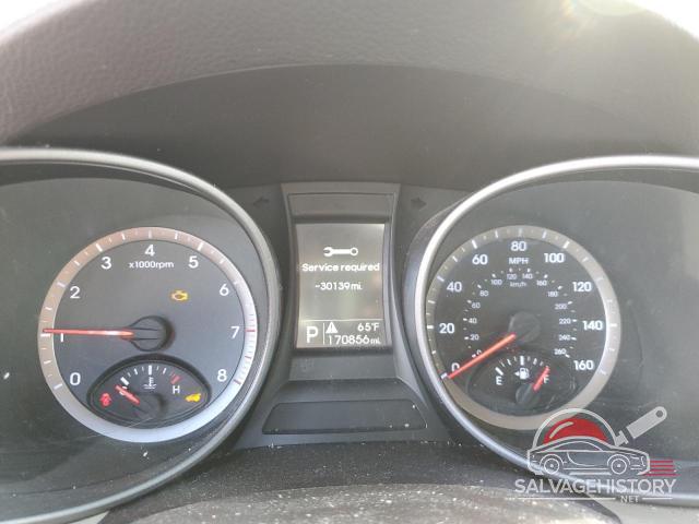 5XYZUDLB4EG187406 2014 HYUNDAI SANTA FE photo no. 9