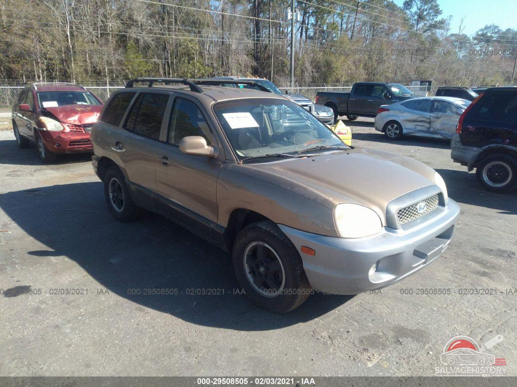 KM8SC13D84U730446 2004 HYUNDAI SANTA FE photo no. 20