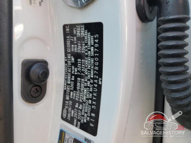 5XYKU4A27BG017945 2011 KIA SORENTO photo no. 13