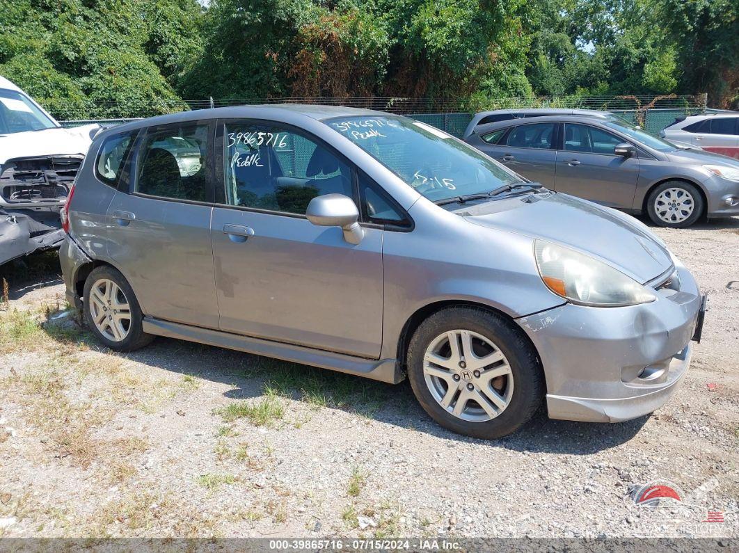 JHMGD37637S034462 2007 HONDA FIT photo no. 14