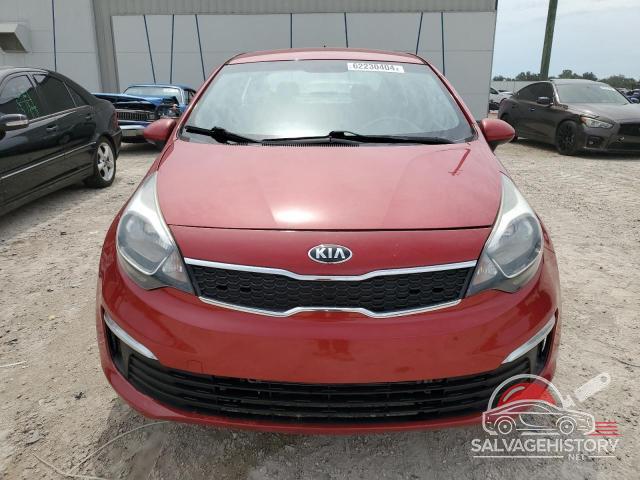 KNADN4A31G6590815 2016 KIA RIO photo no. 5