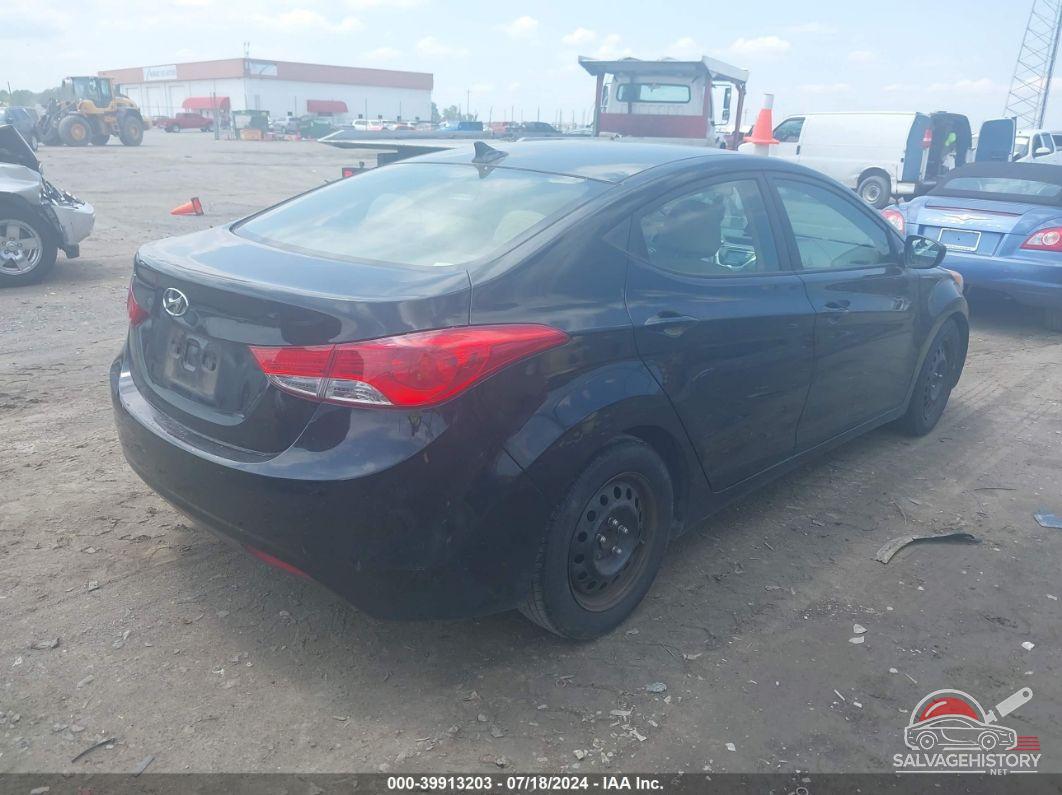 5NPDH4AE7CH067519 2012 HYUNDAI ELANTRA photo no. 4